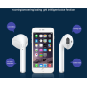 TWS i9S Auriculares bluetooth 5.0 / manos libres Inalambricos Carga magnética Blanco