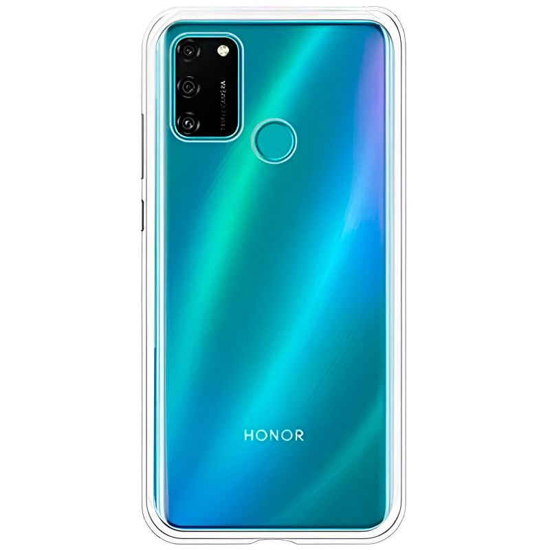 Funda compatible con HUAWEI HONOR 9A Silicona flexible transparente