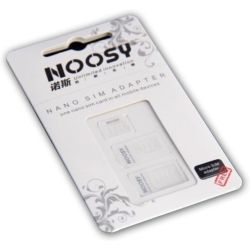 NOOSY 3 en 1 adaptador universal tarjeta micro SIM / nano SIM / SIM