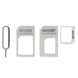 NOOSY 3 en 1 adaptador universal tarjeta micro SIM / nano SIM / SIM