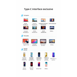 Adaptador 3 en 1 USB-C a HDMI + USB 3.0 + Carga – Compatible con Samsung, Huawei, Xiaomi, MacBook, Portátiles