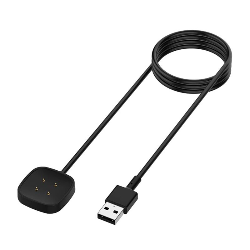 Cable cargador USB para FITBIT VERSA 3 / 4 / FB523 / SENSE / SENSE 2 ⋆ Base de carga para smartwatch ⚡⌚