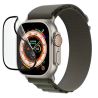 Protector de pantalla compatible con APPLE WATCH 49 MM Polímero flexible Negro