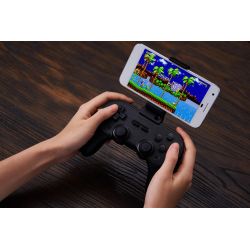 8BITDO SN30 PRO+ Clip soporte para teléfono móvil smartphone y mando juegos