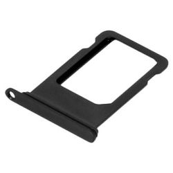 Bandeja tarjeta SIM compatible con IPHONE 8 PLUS Negro