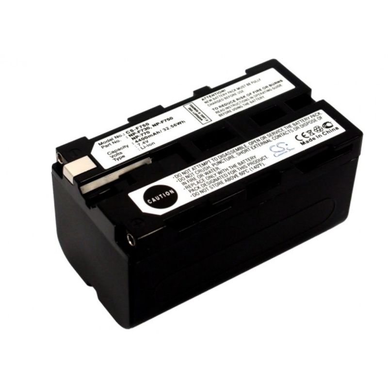 CAMERON SINO Bateria Sony CCD-TRV26E, EVO-250, HVR-Z1, DCR-TRV620, DCR-TR8100 ... * NP-F750, NP-F730, NP-F770 * 4400mAh