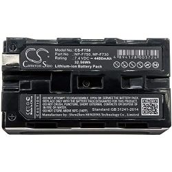 CAMERON SINO Bateria Sony CCD-TRV26E, EVO-250, HVR-Z1, DCR-TRV620, DCR-TR8100 ... * NP-F750, NP-F730, NP-F770 * 4400mAh