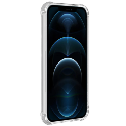 Funda compatible con IPHONE 12 PRO MAX Silicona transparente esquinas reforzadas