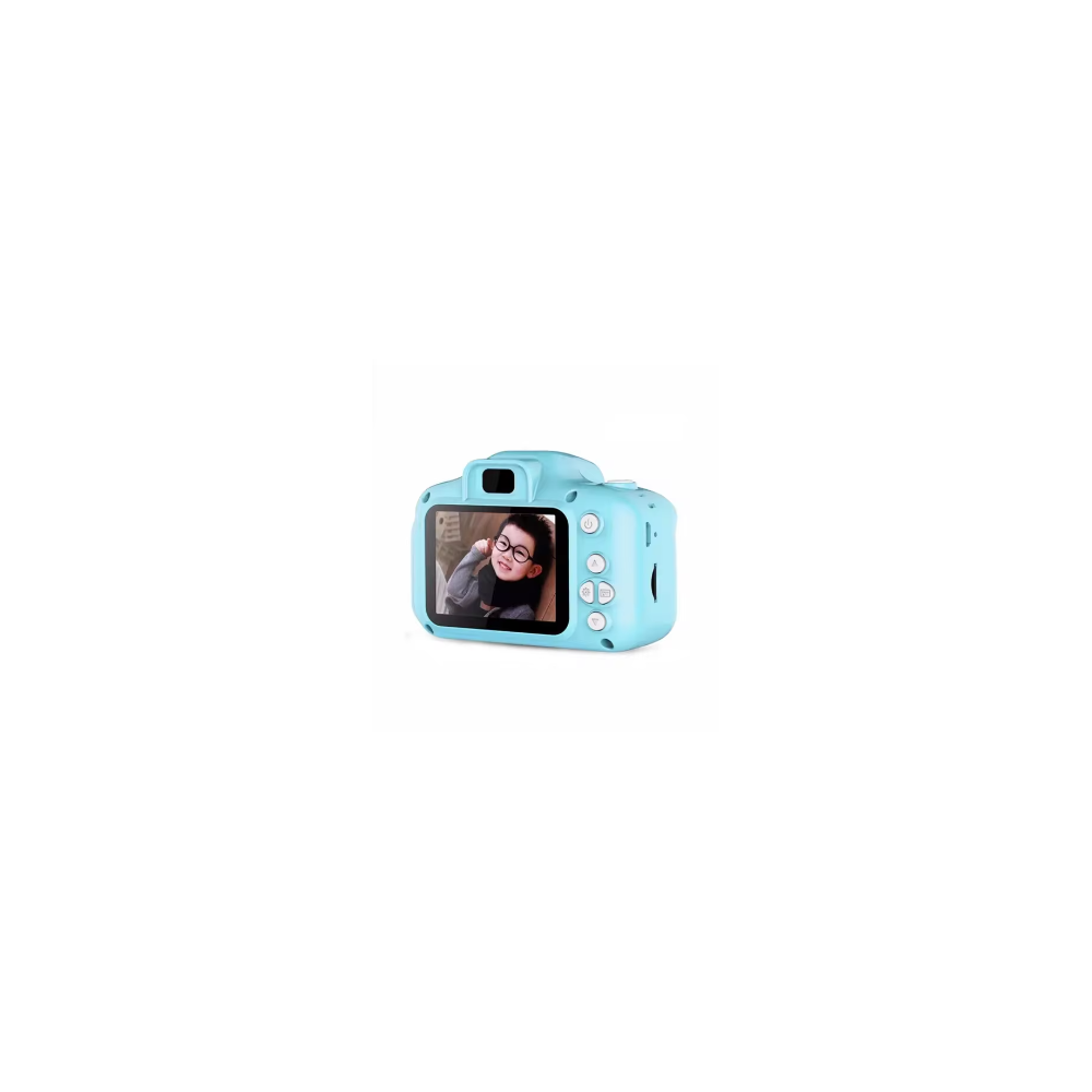 Mini cámara digital Infantil niñas niños Fotos 800w video HD 1080p X2 Edad recomendada 3 - 12 años / Rosa verde azul