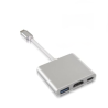 Adaptador 3 en 1 USB-C a HDMI + USB 3.0 + Carga – Compatible con Samsung, Huawei, Xiaomi, MacBook, Portátiles