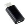 Adaptador MICRO USB hembra a TIPO C macho Compatible - Negro USB-C