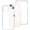 Funda compatible con IPHONE 11 PRO MAX Frontal silicona y trasera policarbonato doble 360º Transparente