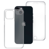 Funda compatible con IPHONE 14 / 15 / PLUS PRO MAX Frontal silicona y trasera policarbonato doble 360º Transparente