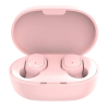 Auriculares inalámbricos Bluetooth 5.0 A6S con caja de carga Rosa