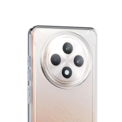 Funda compatible con OPPO RENO 12F 5G Transparente silicona premium Borde reforzado