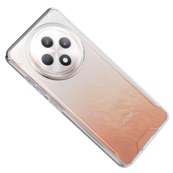 Funda compatible con OPPO RENO 12F 5G Transparente silicona premium Borde reforzado