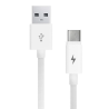Cable de datos y carga tipo C 2.4A 12W Alta velocidad USB 2.0 blanco 1.2m AP-00851