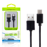 Cable de datos y carga tipo C Alta velocidad USB 2.0 ⋆ Negro 1.2m ⋆ Modelo AP-00318