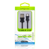 Cable de datos y carga tipo C Alta velocidad USB 2.0 negro 1.2m  AP-00318