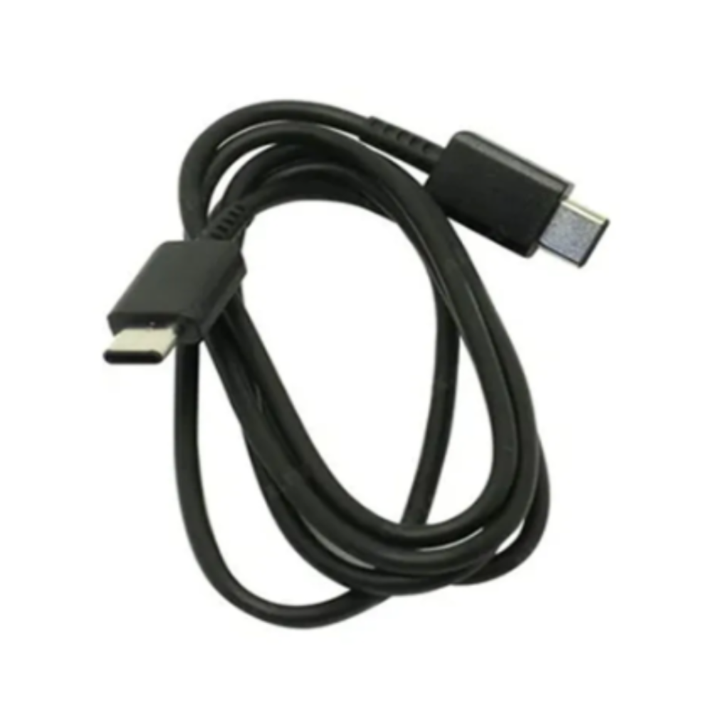 Cable de datos y carga tipo C a tipo C Negro 1 metro USB-C