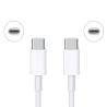 Cable de datos y carga tipo C a tipo C blanco ⋆ Longitud 2 metros 2M ⋆ Compatible con dispositivos USB-C