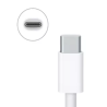Cable de datos y carga tipo C a tipo C blanco ⋆ Longitud 2 metros 2M ⋆ Compatible con dispositivos USB-C