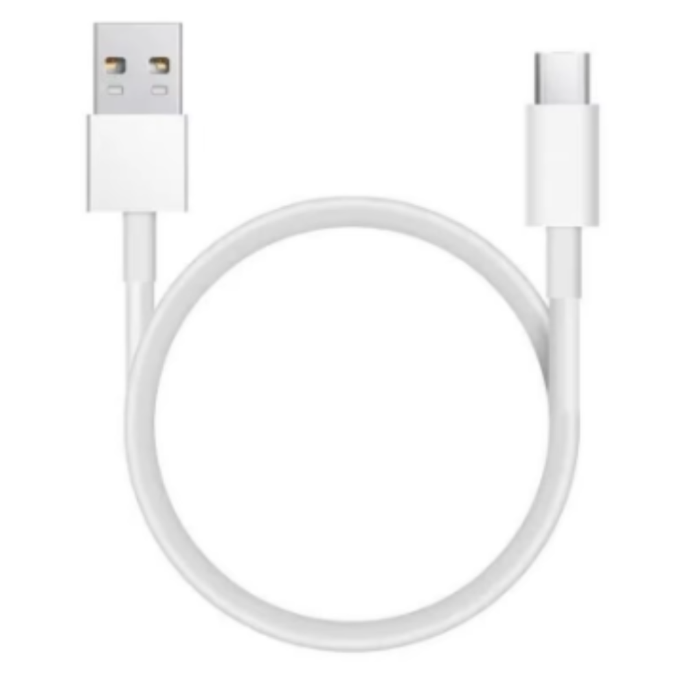 OPPO Cable de carga rápida USB tipo C Super vooc 80W 65W 67W Blanco 1m