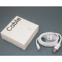 OPPO Cable de carga rápida USB tipo C Super vooc 80W 65W 67W Blanco 1m