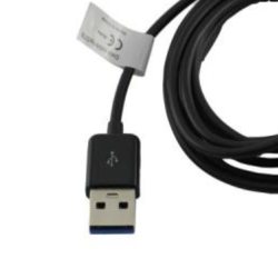 Cable USB carga y datos para Asus EeePad Transformer TF101 / Prime TF201 Negro