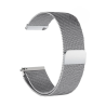 Correa compatible con APPLE WATCH 42 / 44 / 45 mm  Metálica acero Magnética ajustable Gris plata