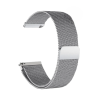 Correa compatible con APPLE WATCH 1 / 2 / 3 / 4 / 5 / 6 / 7 / 8 / 9 / SE ( 38 / 40 / 41 mm ) Metálica acero Magnética Gris plata