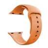 Correa compatible APPLE WATCH SERIES 1 / 2 / 3 / 4 / 5 / 6 / 7 / 8 / 9 / SE ( 38 / 40 / 41 mm ) silicona - Negro naranja morado