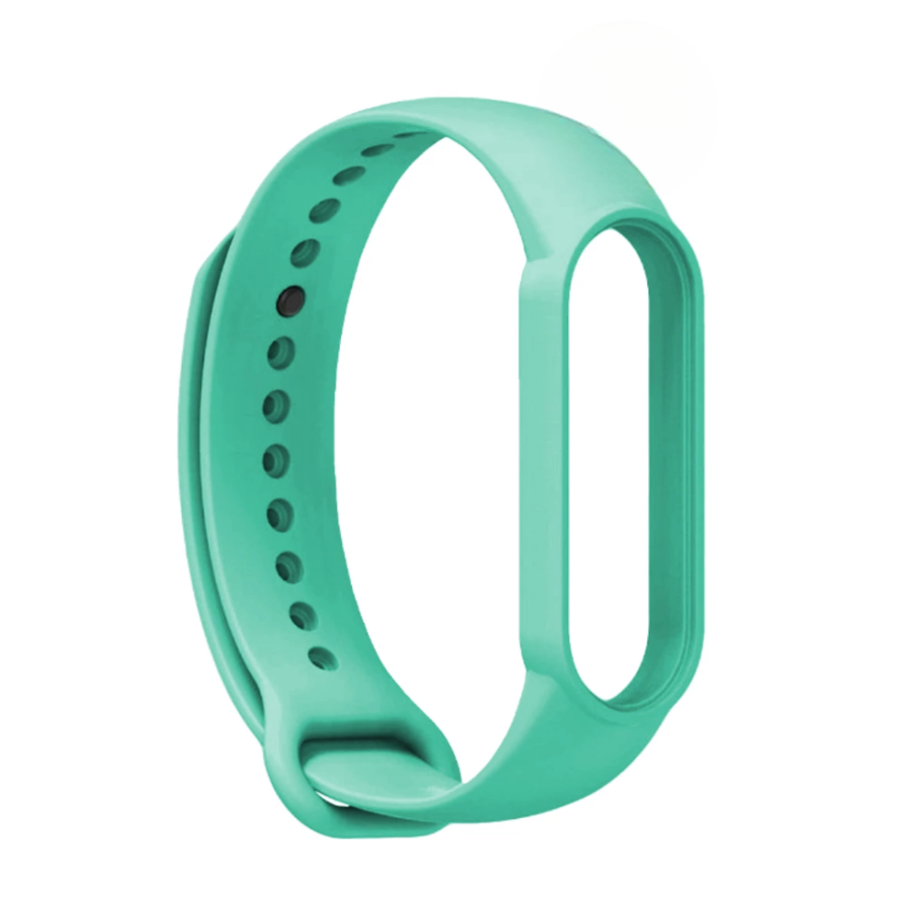 Correa compatible XIAOMI MI BAND 7 / 6 / 5 silicona - Negro azul marino gris rojo rosa chicle verde pistacho vino