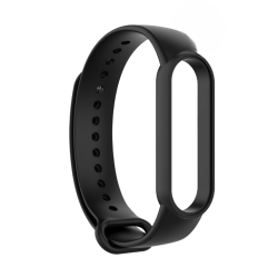 Correa compatible XIAOMI MI BAND 7 silicona - Negro azul marino gris rojo rosa chicle verde pistacho vino