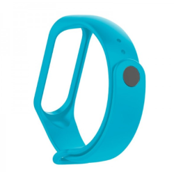 Correa compatible XIAOMI MI BAND 3 / 4 silicona - Negro blanco rosa turquesa azul rojo morado violeta naranja militar granate