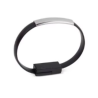 Pulsera cable de datos USB macho a conector micro USB macho - Rosa fucsia