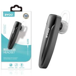 BWOO BW75 Auricular manos libres pinganillo Bluetooth - Blanco negro