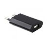 Cargador adaptador de red pared USB 1A universal Negro - iPhone Apple Samsung Xiaomi LG Sony Huawei…