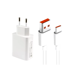 Pack cargador 33W blanco...