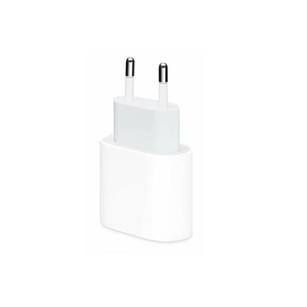Cargador adaptador de red pared enchufe 20W conector USB C / Tipo C Blanco