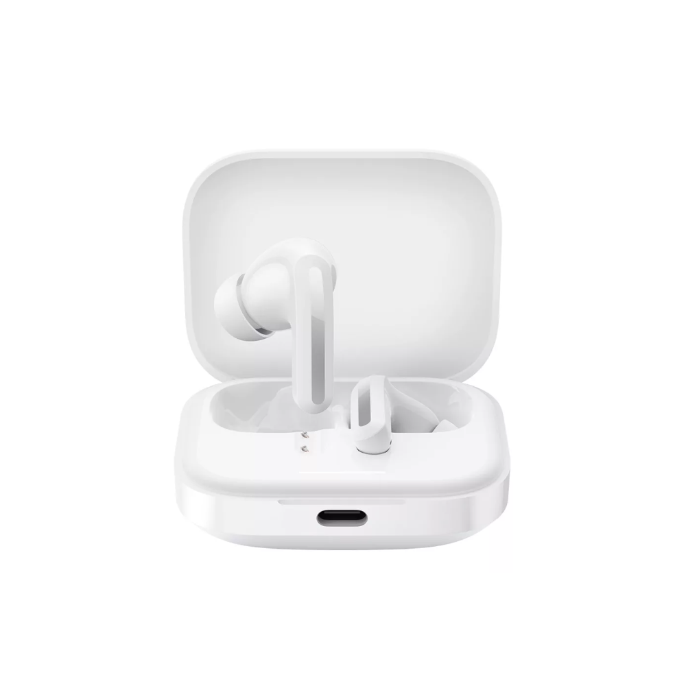 Xiaomi Redmi Buds 5 Blanco - Auriculares Bluetooth 5.2 - Cancelación activa de ruido ANC - Controles táctiles