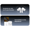 Xiaomi Redmi Buds 5 Blanco - Auriculares Bluetooth 5.2 - Cancelación activa de ruido ANC - Controles táctiles