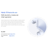 Xiaomi Redmi Buds 5 Blanco - Auriculares Bluetooth 5.2 - Cancelación activa de ruido ANC - Controles táctiles