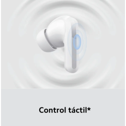 Auriculares Xiaomi Redmi Buds 5 Blanco - Bluetooth 5.2 - Cancelación activa de ruido ANC - Controles táctiles