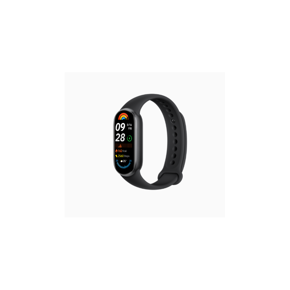 Xiaomi Smart Band 9 negro medianoche ⋆ Bluetooth 5.3 ⋆ Monitor salud ⋆ Pantalla AMOLED ⋆ Envío desde España