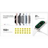 Xiaomi Smart Band 9 Negro medianoche - Bluetooth 5.3 - Monitor de salud - Pantalla AMOLED