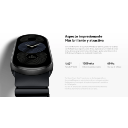 Xiaomi Smart Band 9 Negro medianoche - Bluetooth 5.3 - Monitor de salud - Pantalla AMOLED