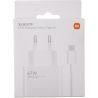 Adaptador Red Xiaomi MDY-12-EH Blanco + Cable USB-C 67W XHyperCharge Combo (Type-A) | Carga Rápida y Segura
