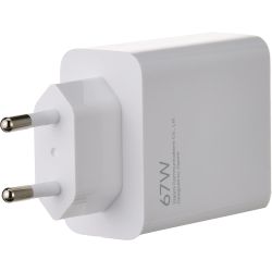 Adaptador Red Xiaomi MDY-12-EH Blanco + Cable USB-C 67W XHyperCharge Combo (Type-A) | Carga Rápida y Segura