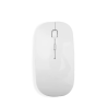Ratón inalámbrico 1600dpi 4 botones para PC ordenador portátil Windows... Ultrafino USB 2,4 Ghz Blanco